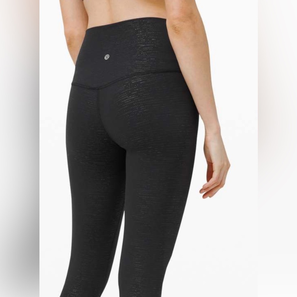 Align Tight Ll. 25”. Code Emboss Black. Euc!! - image 1